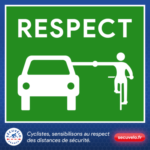 Respect entre cyclistes et automobilistes